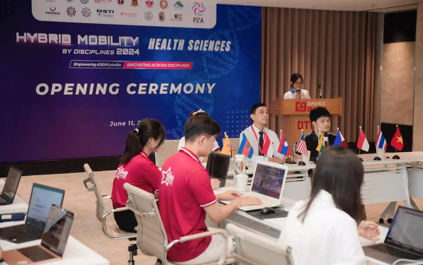 Opening Ceremony | Hybrid Mobility In Health Sciences 2024: "Empowering ASEAN Youths: Innovation Across Disciplines" 